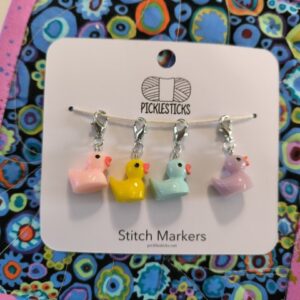 Stitch Markers - Ducks with Small Clasp